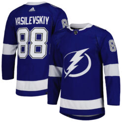 Andrei Vasilevski Tampa Bay Lightning Royal Home Primegreen Jersey - All Stitched