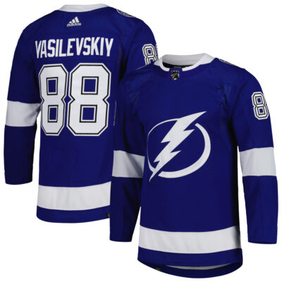 Andrei Vasilevski Tampa Bay Lightning Royal Home Primegreen Jersey - All Stitched