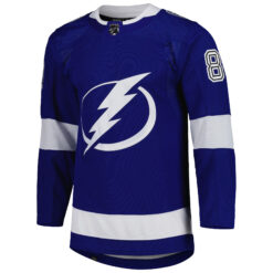 Alternative view of Andrei Vasilevski Tampa Bay Lightning Royal Home Primegreen Jersey - All Stitched