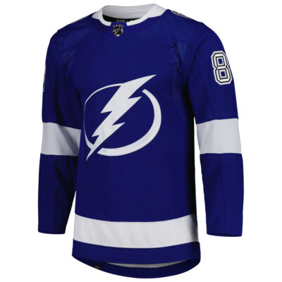 Alternative view of Andrei Vasilevski Tampa Bay Lightning Royal Home Primegreen Jersey - All Stitched