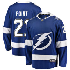 Brayden Point Tampa Bay Lightning Royal Home Jersey - All Stitched