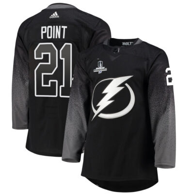 Brayden Point Tampa Bay Lightning Black Alternate Primegreen Jersey - All Stitched