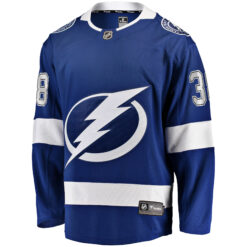 Alternative view of Brandon Hagel Tampa Bay Lightning Royal Home Jersey - All Stitched
