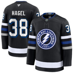 Brandon Hagel Tampa Bay Lightning Black Alternate Jersey - All Stitched