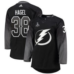 Brandon Hagel Tampa Bay Lightning Black Alternate Primegreen Jersey - All Stitched