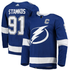 Steven Stamkos Tampa Bay Lightning Royal Home Primegreen Jersey - All Stitched