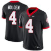 KJ Bolden Georgia Bulldogs Football Black Alternate Jersey - All Stitched