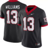 Mykel Williams Georgia Bulldogs Football Black Alternate Jersey - All Stitched