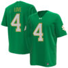 Jeremiyah Love Notre Dame Fighting Irish Football Green Jersey - All Stitched