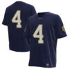 Jeremiyah Love Notre Dame Fighting Irish Football Navy Home Jersey - All Stitched