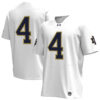 Jeremiyah Love Notre Dame Fighting Irish Football White Away Jersey - All Stitched