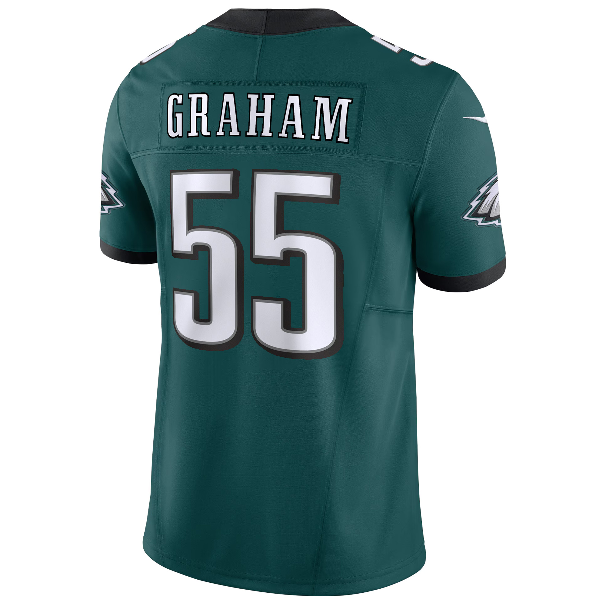 Brandon Graham Philadelphia Eagles Midnight Green Vapor F.U.S.E Limited Jersey - All Stitched - Image 3