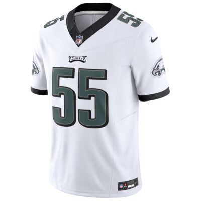 Alternative view of Brandon Graham Philadelphia Eagles White Vapor F.U.S.E Limited Jersey - All Stitched