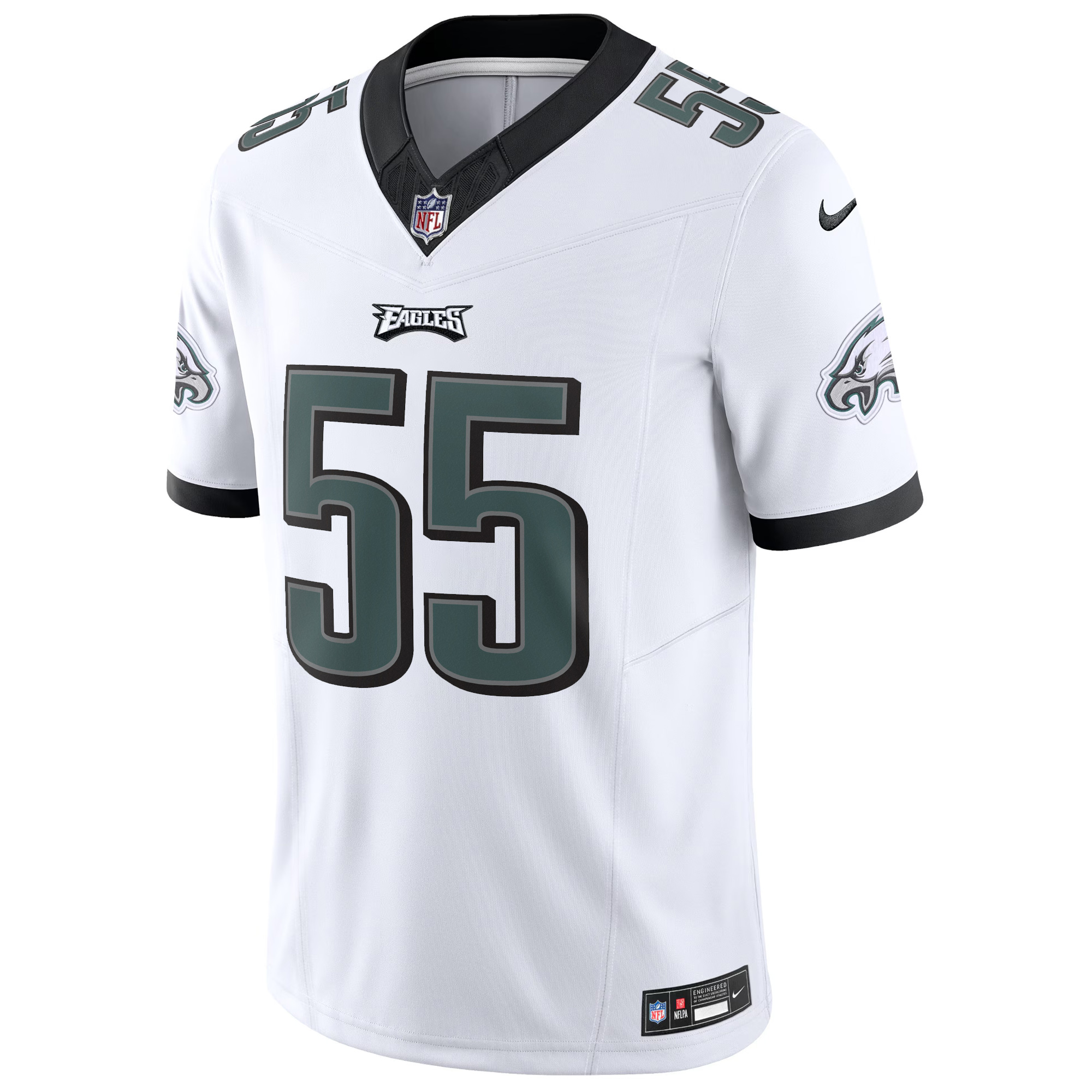 Brandon Graham Philadelphia Eagles White Vapor F.U.S.E Limited Jersey - All Stitched - Image 2