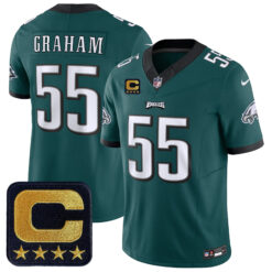 Brandon Graham Philadelphia Eagles Super Bowl LVII Midnight Green Vapor F.U.S.E Limited Jersey - All Stitched