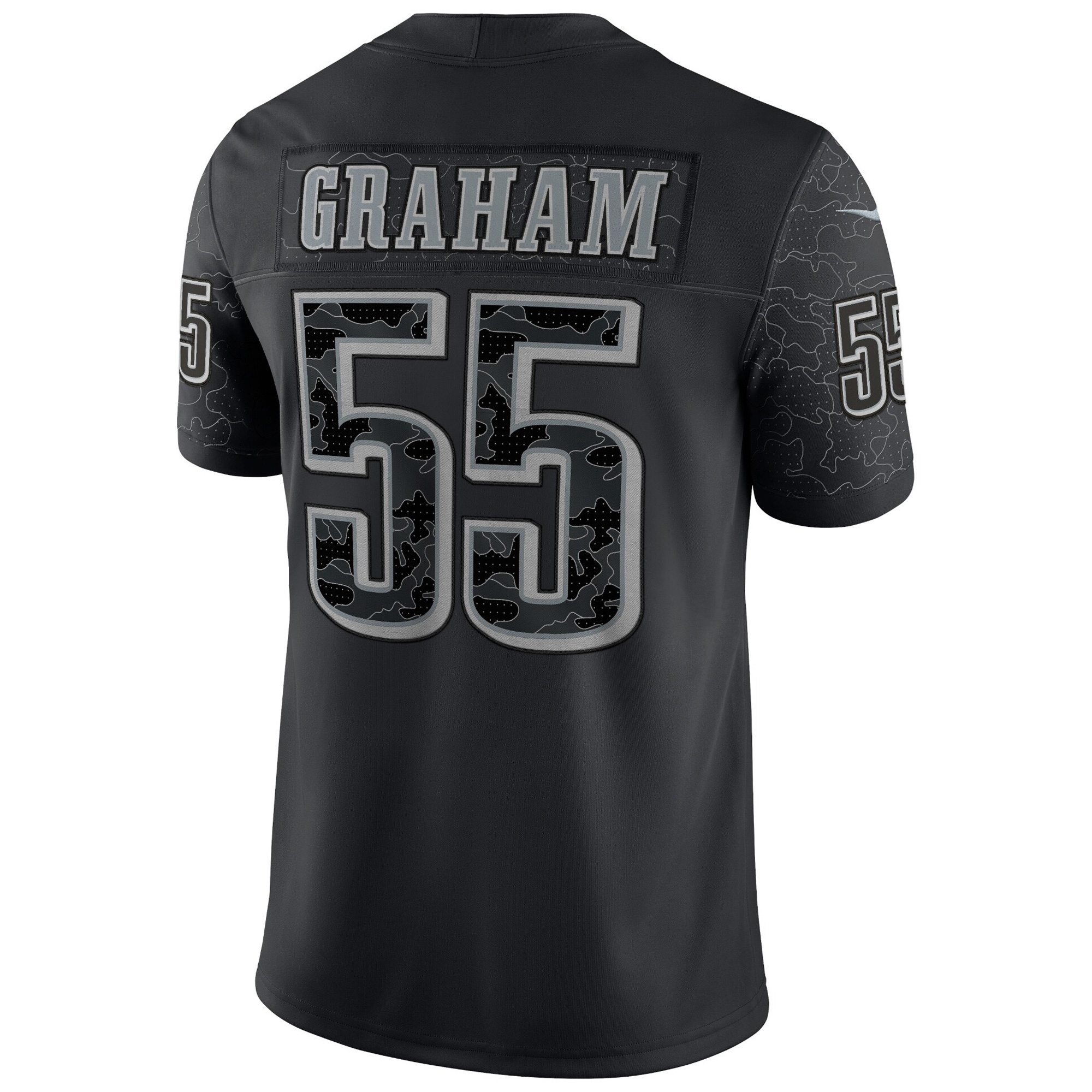 Brandon Graham Philadelphia Eagles Super Bowl LVII Black RFLCTV Limited Jersey - All Stitched - Image 3