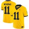 Carter Meadows Michigan Wolverines Football Maize Vapor F.U.S.E Limited Jersey - All Stitched
