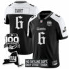 Jaxson Dart New York Giants Alternate Black Gothic Theme Limited Jersey - All Stitched