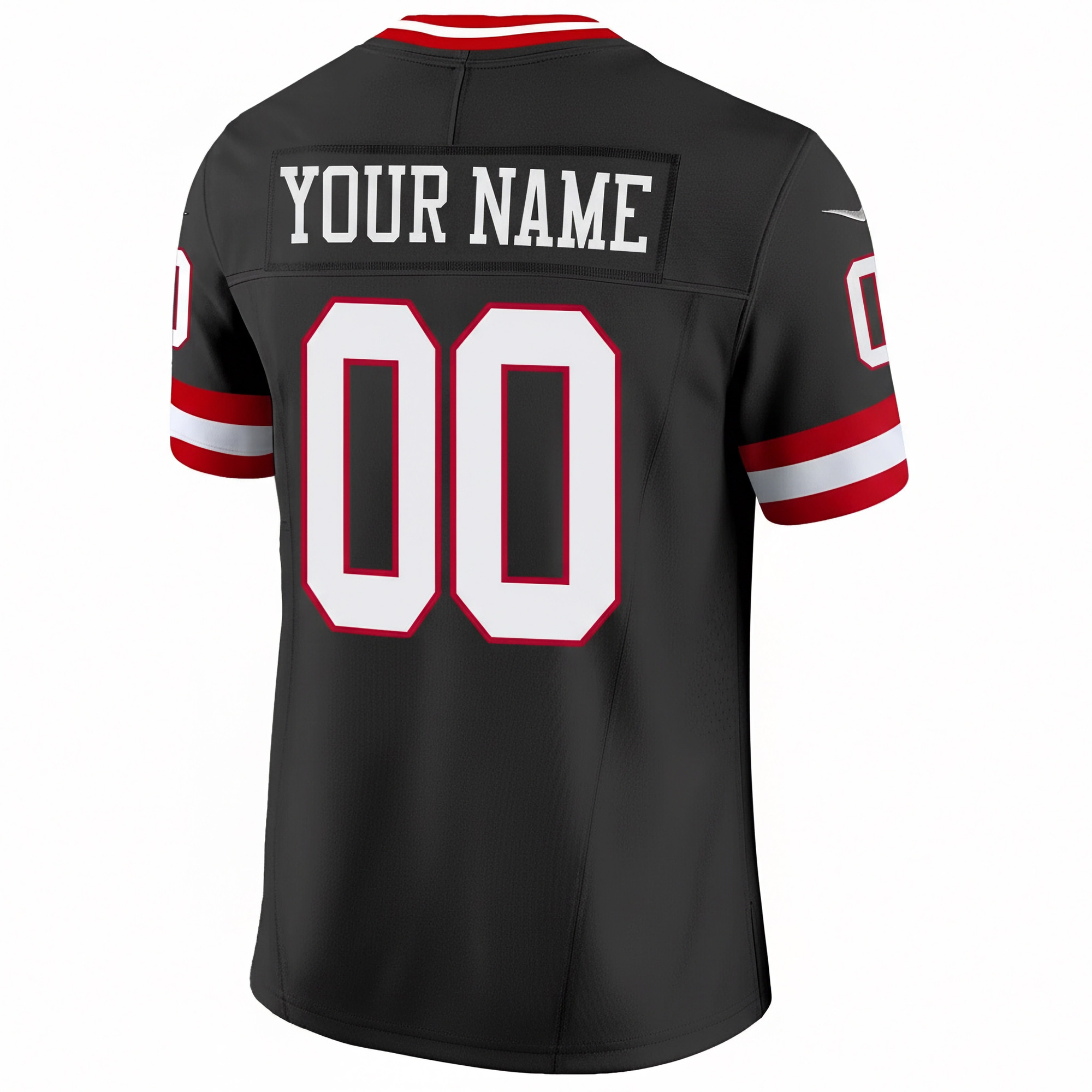 Custom New York Giants Black 100th Season Anniversary Jersey - All Stitched - Image 3