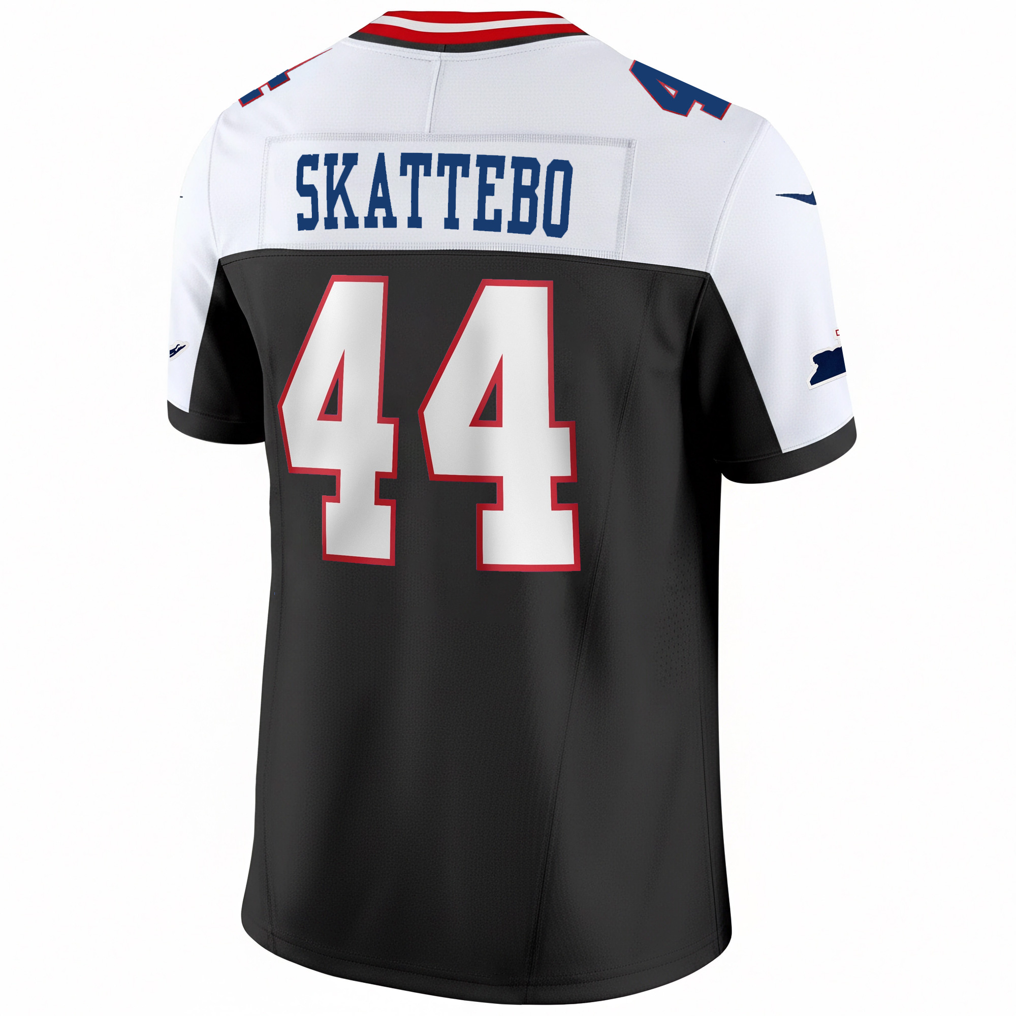 Cam Skattebo New York Giants Black Alternate 100th Season Anniversary Jersey - All Stitched - Image 3