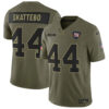 Cam Skattebo New York Giants 2025 Olive Salute To Service Limited Jersey - All Stitched