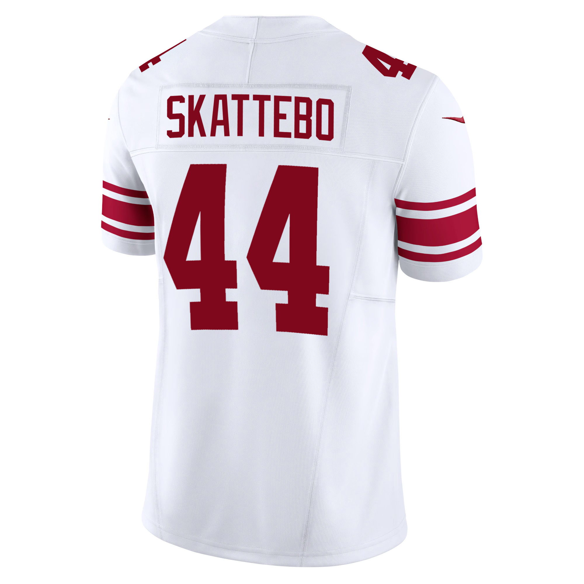 Cam Skattebo New York Giants 100th Season Anniversary White Vapor F.U.S.E Limited Jersey - All Stitched - Image 3