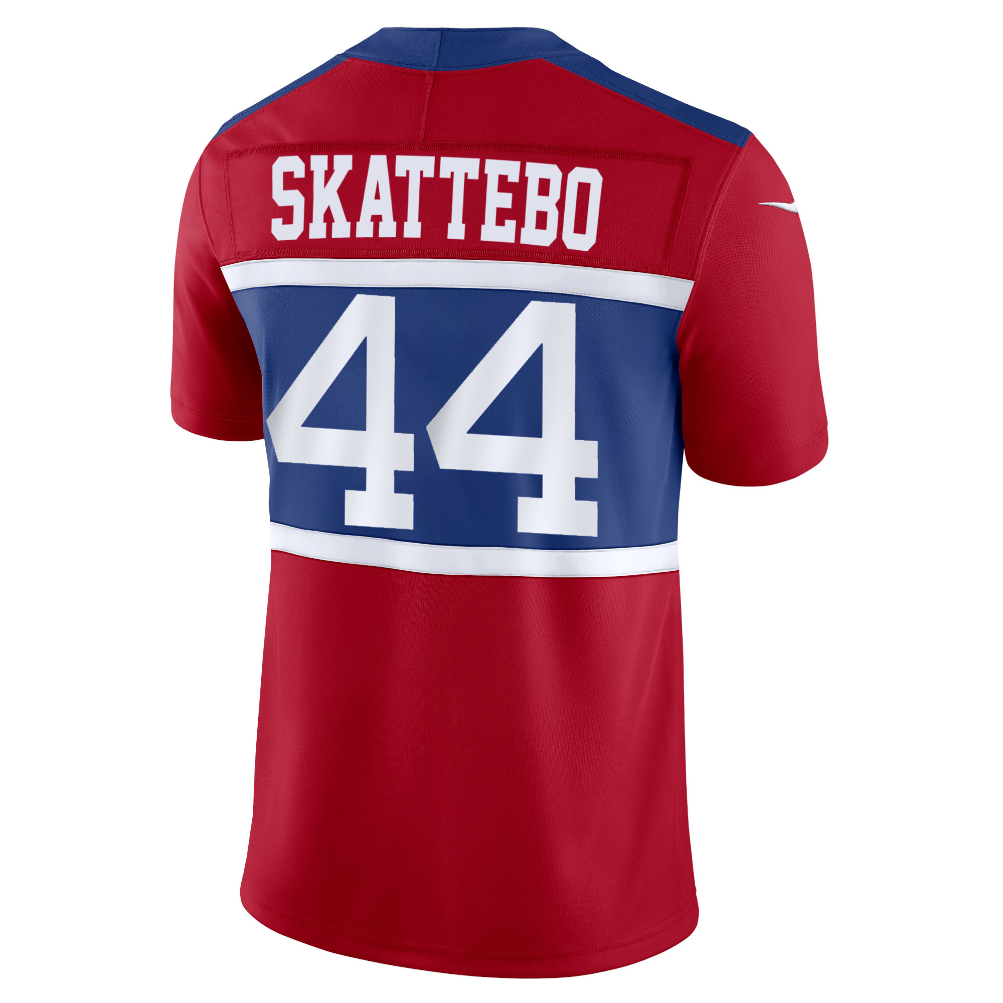 Cam Skattebo New York Giants 100th Season Anniversary Red Vapor F.U.S.E Limited Jersey - All Stitched - Image 3