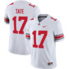 Carnell Tate Ohio State Buckeyes Football White Game Jersey - All Stitched