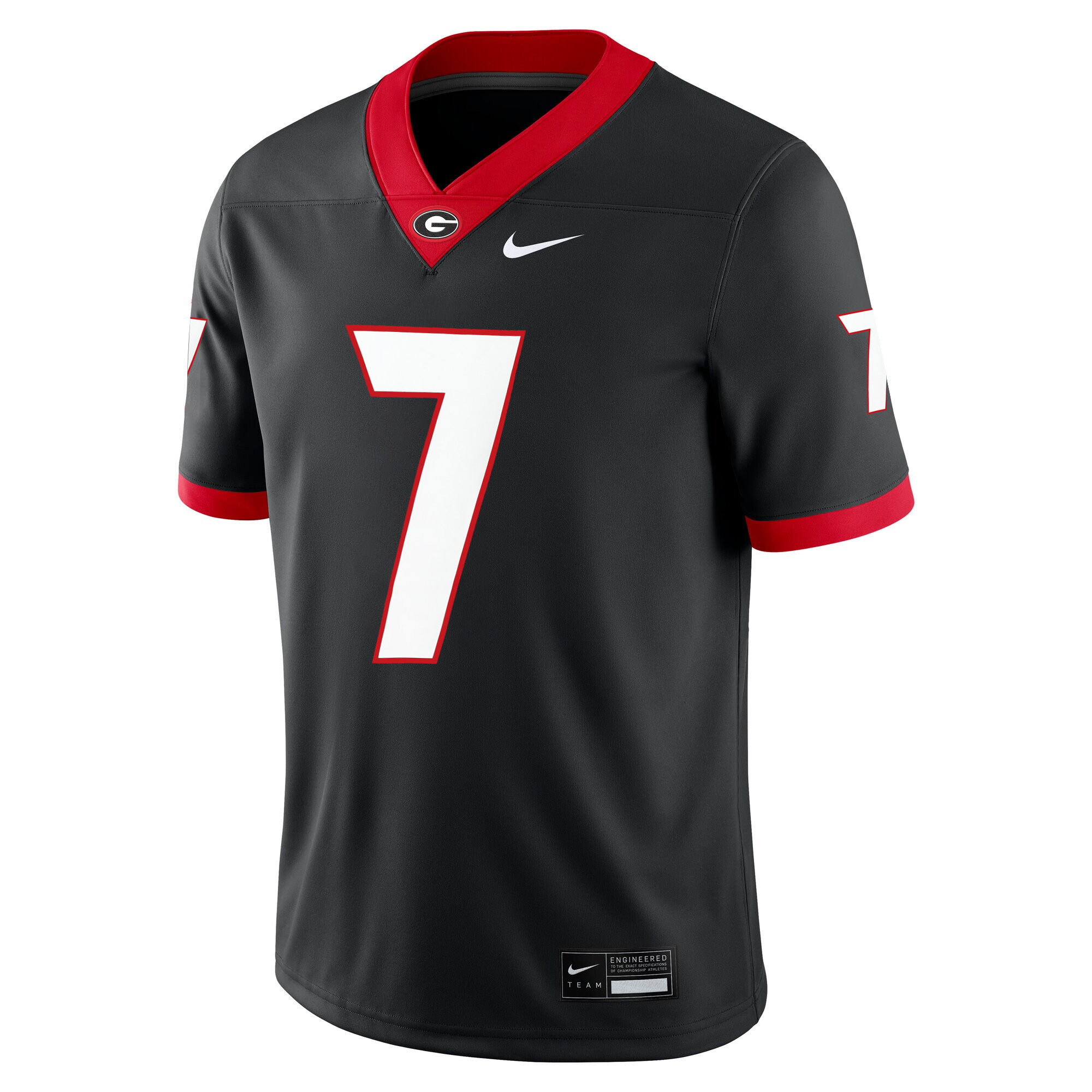 Lawson Luckie Georgia Bulldogs Football Black Alternate Game Jersey - All Stitched - Image 2