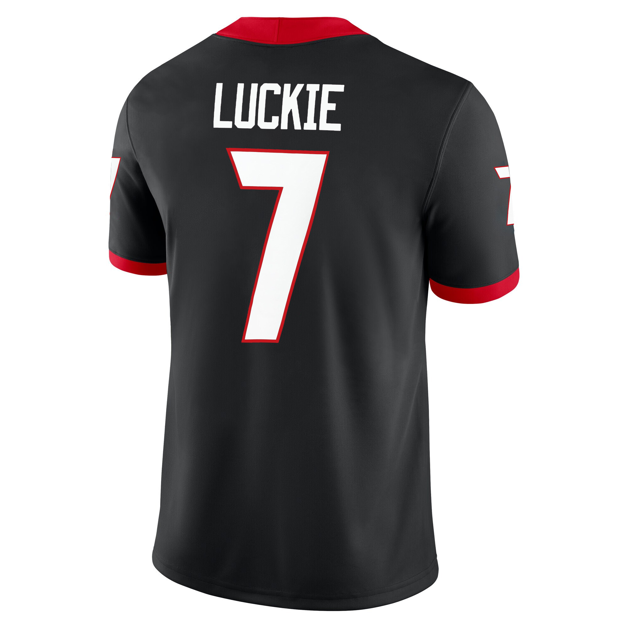 Lawson Luckie Georgia Bulldogs Football Black Alternate Game Jersey - All Stitched - Image 3