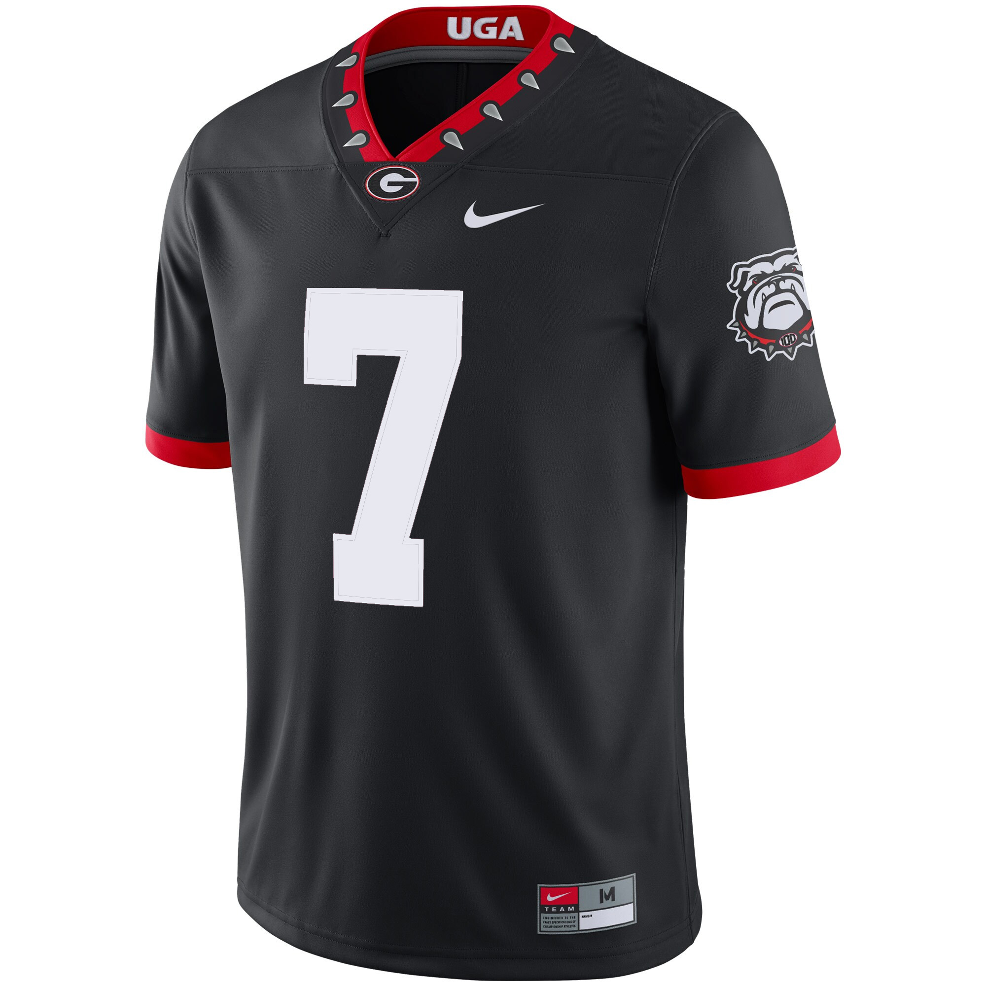 Lawson Luckie Georgia Bulldogs Football Black 1980 Throwback Jersey - All Stitched - Image 2