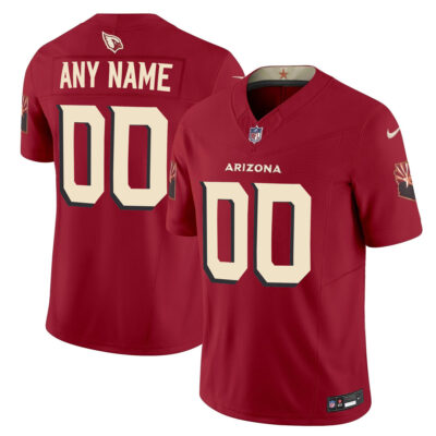 Custom Arizona Cardinals Cardinal 2025 Rivalries Collection Jersey - All Stitched