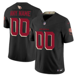 Custom Arizona Cardinals Black 2025 Rivalries Collection Jersey - All Stitched