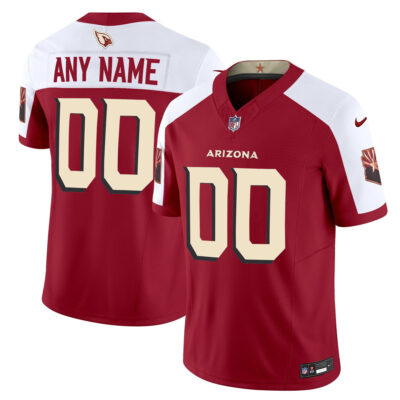 Custom Arizona Cardinals Alternate Cardinal 2025 Rivalries Collection Jersey - All Stitched