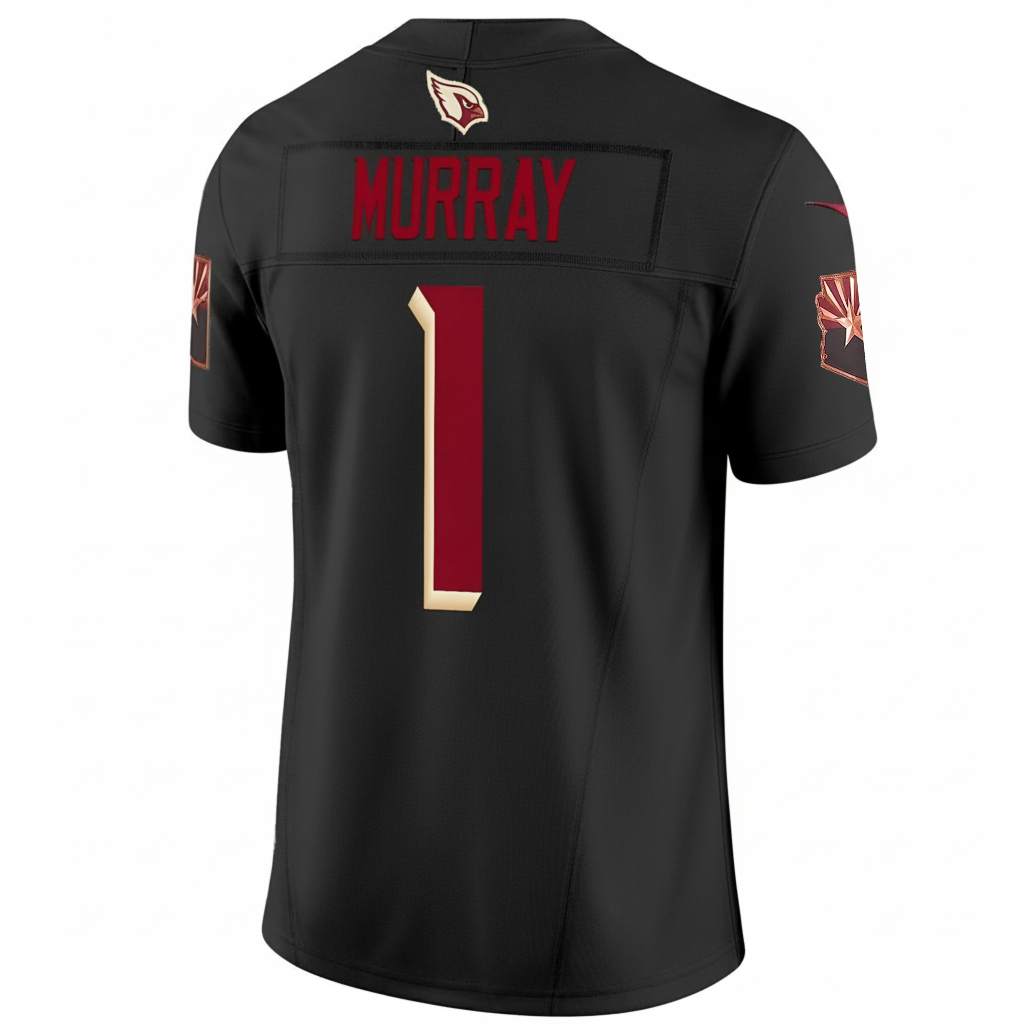 Kyler Murray Arizona Cardinals Black 2025 Rivalries Collection Jersey - All Stitched - Image 3