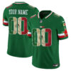 Custom Dallas Cowboys Mexico Green Vapor F.U.S.E Limited Jersey - All Stitched