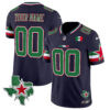 Custom Dallas Cowboys Mexico Edition Navy Vapor F.U.S.E Limited Jersey - All Stitched