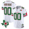 Custom Dallas Cowboys Mexico Edition White Vapor F.U.S.E Limited Jersey - All Stitched