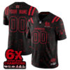 Custom New England Patriots Stranger Things Edition Black Special Vapor F.U.S.E Limited Jersey - All Stitched
