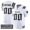 Custom New England Patriots Gothic Revolution Edition White Vapor F.U.S.E Limited Jersey - All Stitched