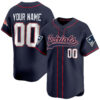 Custom New England Patriots Navy 2025 Limited Baseball Jersey - All Stitched