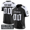 Custom Pittsburgh Steelers Gothic Steel City Black Alternate Vapor F.U.S.E Limited Jersey - All Stitched
