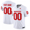 Custom Indiana Hoosiers Football White Vapor F.U.S.E Limited Jersey - All Stitched