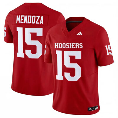 Fernando Mendoza Indiana Hoosiers Football Crimson Vapor F.U.S.E Limited Jersey - All Stitched