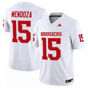 Fernando Mendoza Indiana Hoosiers Football White Vapor F.U.S.E Limited Jersey - All Stitched