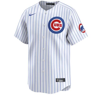 Alternative view of Alex Bregman Chicago Cubs White Home Limited Jersey - All Stitched