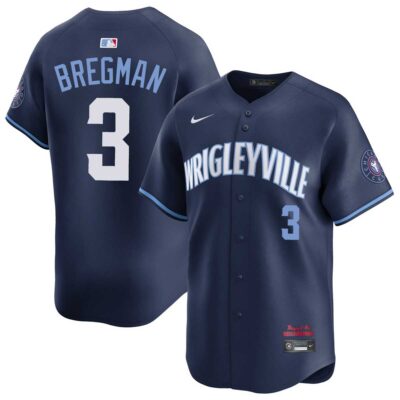 Alex Bregman Chicago Cubs Royal City Connect Limited Jersey - All Stitched