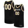 Custom Missouri Tigers Basketball Black Retro Jersey - All Stitched