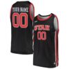 Custom Utah Utes Basketball 2021/22 Black Alternate Jersey - All Stitched
