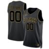 Custom Utah Utes Basketball Black Gold Limited Jersey - All Stitched
